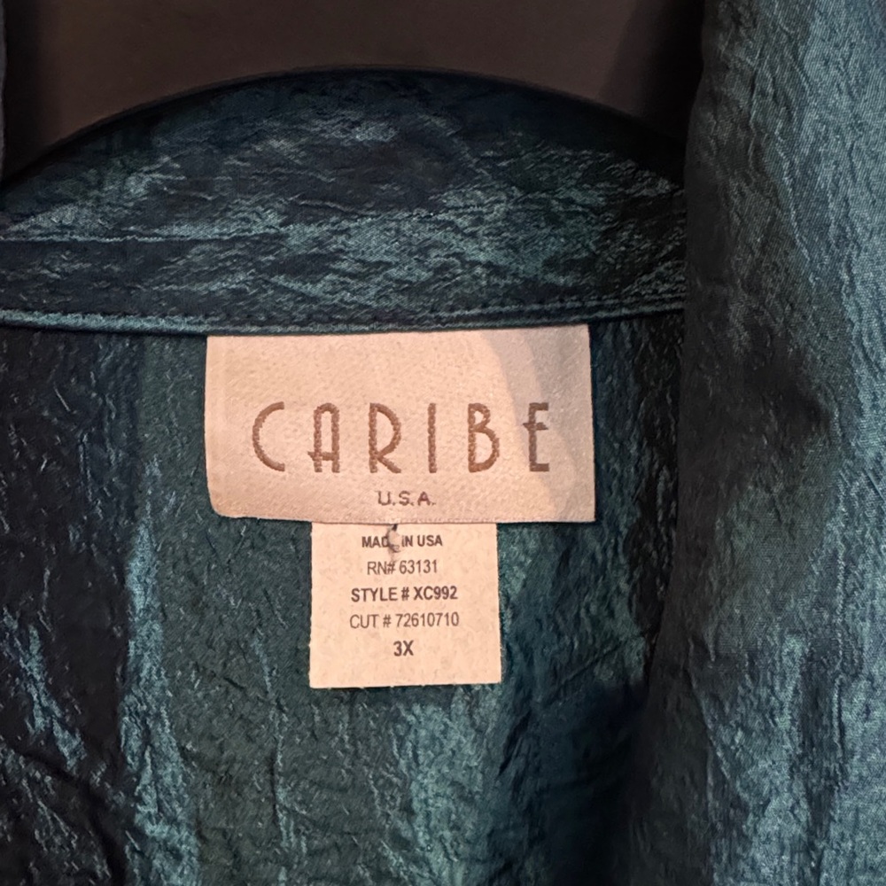 CARIBE Crushed Satin Top - Picture 4 of 6